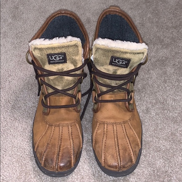 UGG Shoes - Ugg Waterproof Brown Snow Boots